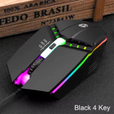 ماوس گیمینگ باسیم مدل X3 با نورپردازی RGB و طراحی ارگونومیک